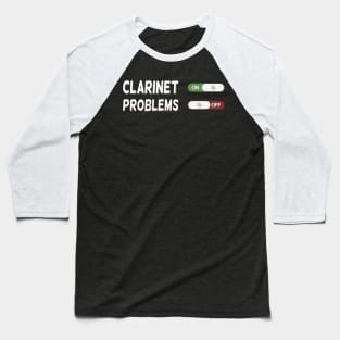 Clarinet Player Clarinetist Gift Baseball T-Shirt